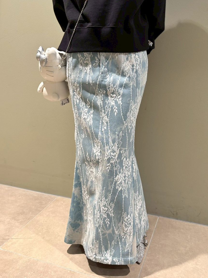 FURFUR「マルチマテリアルマーメイドスカート」|スカート|