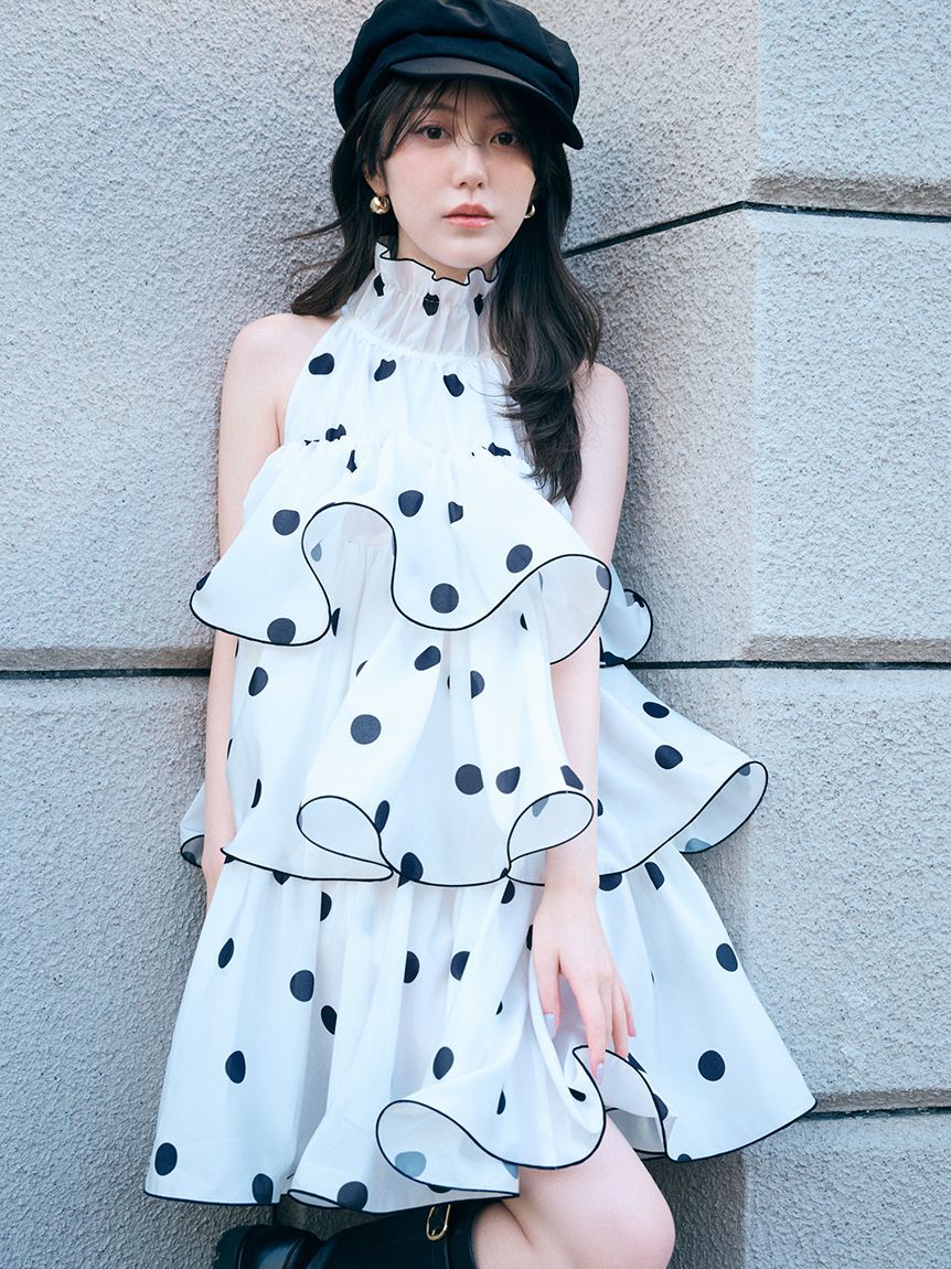 SNIDEL「ボリュームエアリーミニワンピース」|ワンピース|