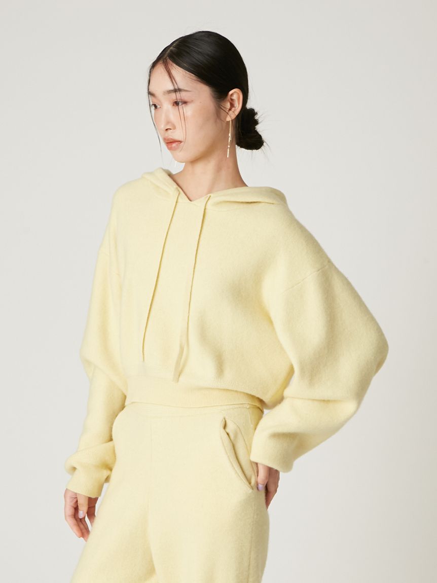 FRAY I.D「ハイゲージニットフーディー」|パーカー|