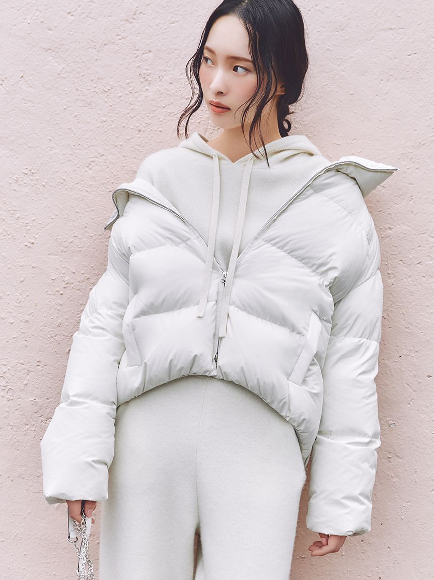 FRAY I.D「ハイゲージニットフーディー」|パーカー|