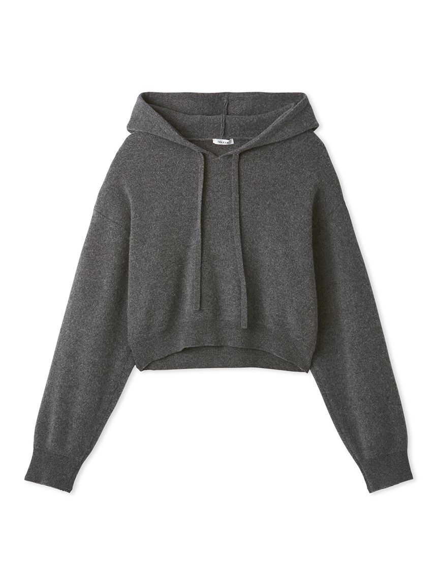 FRAY I.D「ハイゲージニットフーディー」|パーカー|GRY