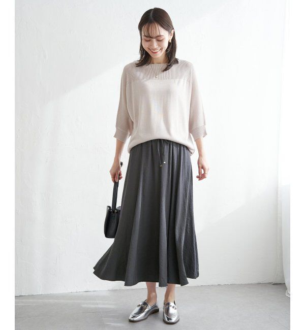 ikka「8枚ハギボリュームスカート」|スカート|