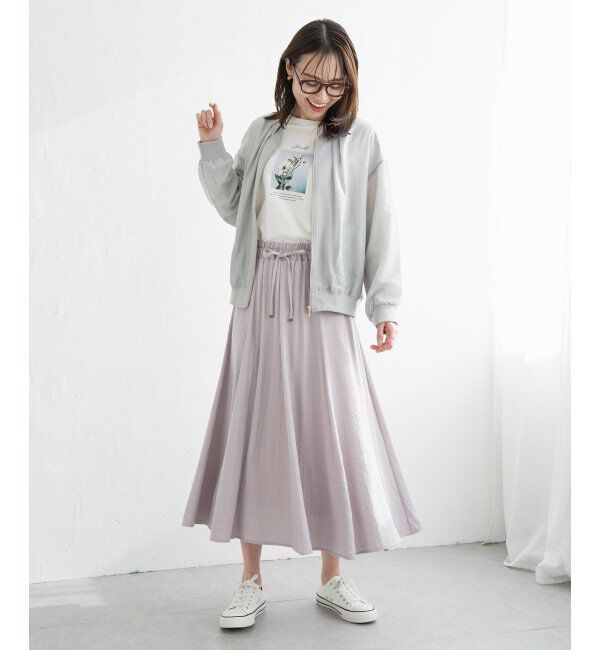 ikka「8枚ハギボリュームスカート」|スカート|