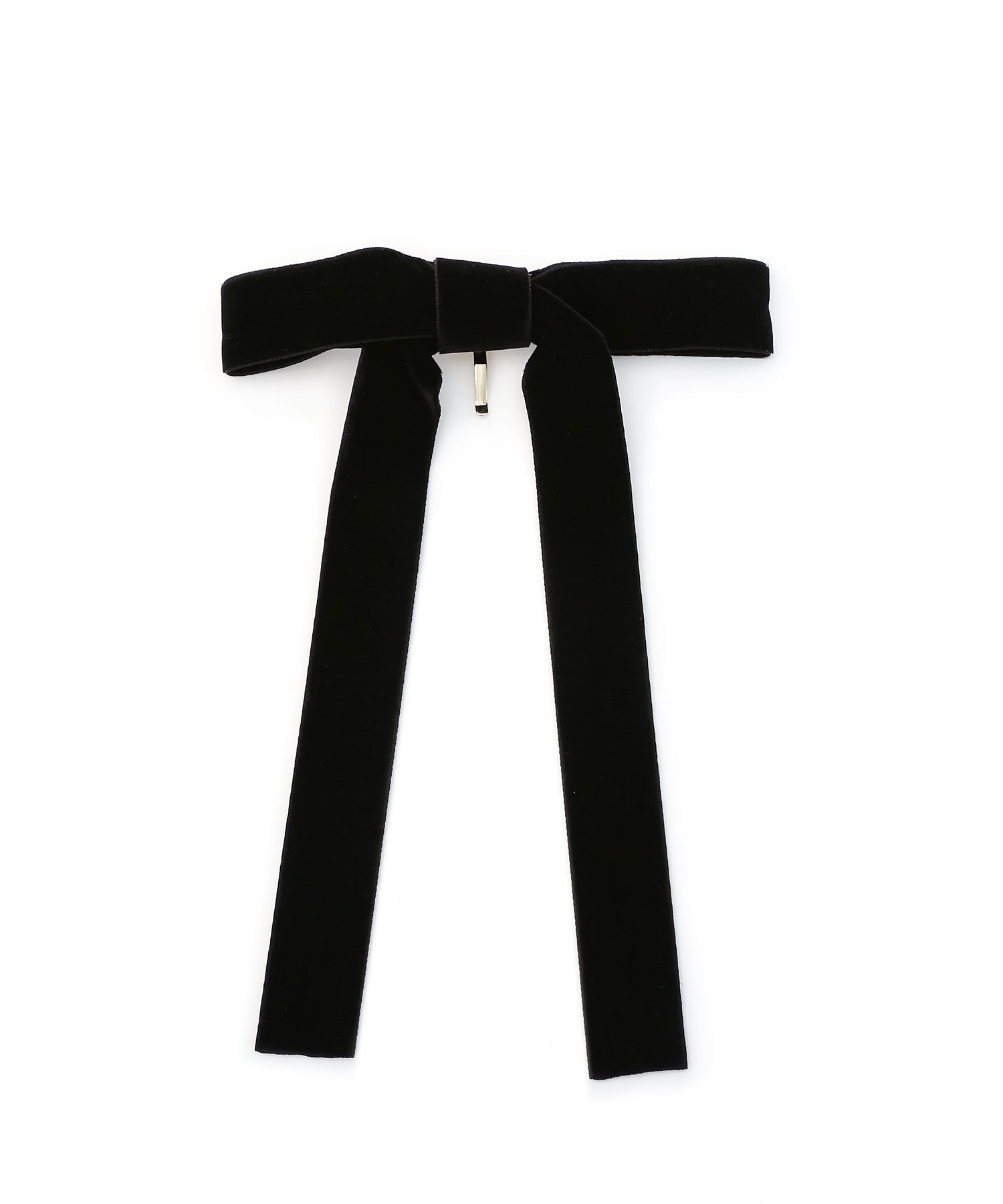 colleca la「両面ベロア ロングリボンヘアカフ/ヘアフック」|その他|