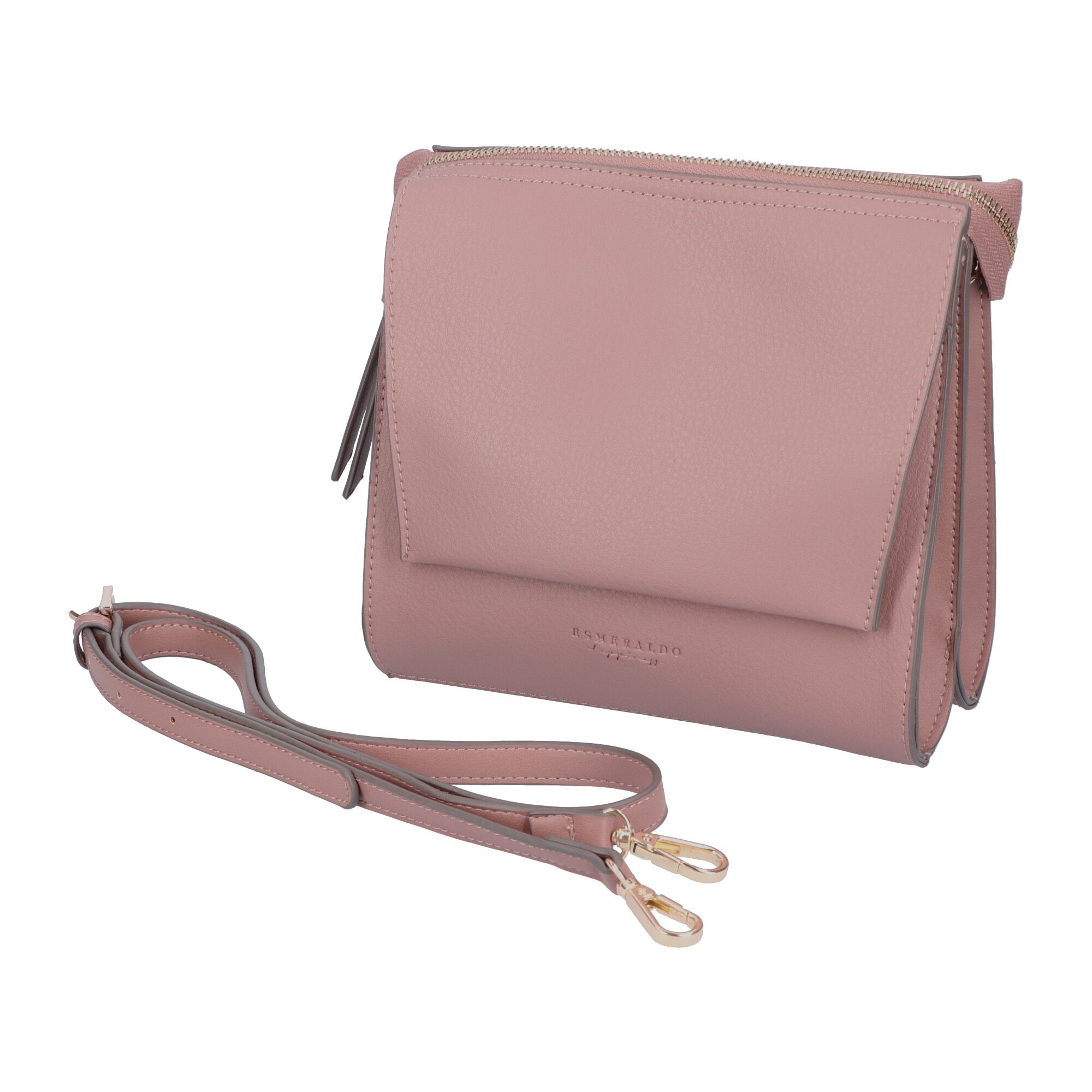  「スムース・フラップ　ショルダー／ＥＳＭＥＲＡＬＤＯ　ｈａｐｐｉｎｅｓｓ」|ショルダー・メッセンジャー|