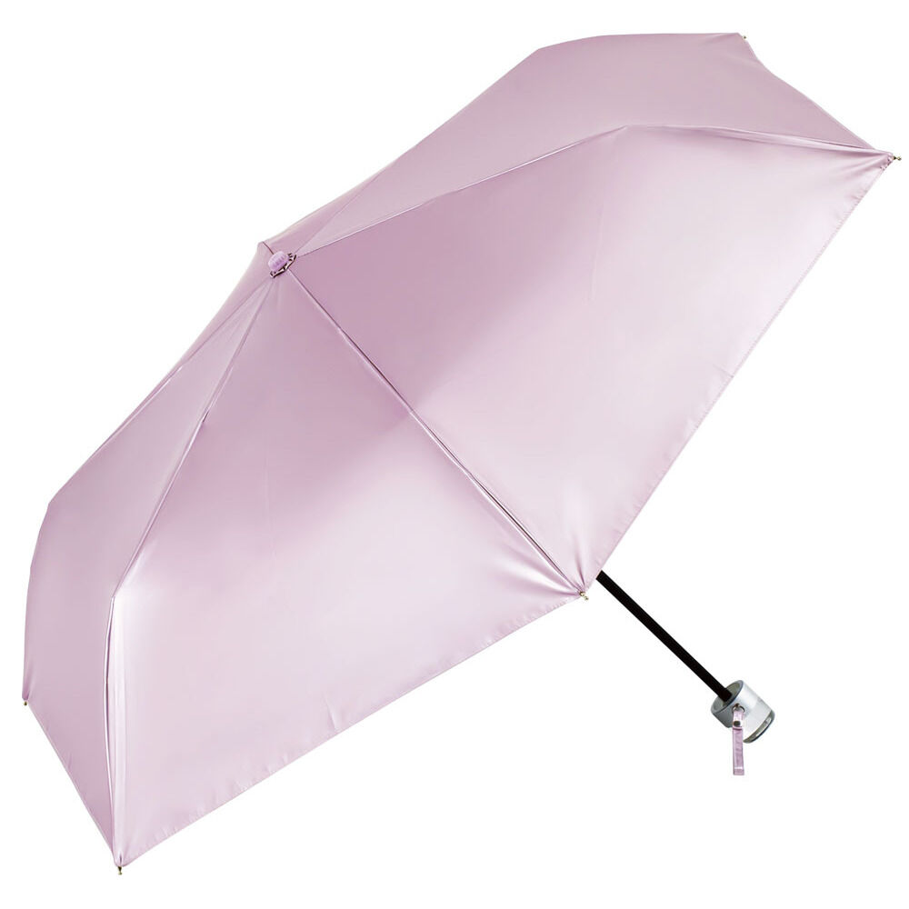 BACKYARD FAMILY「because ビコーズ パールブ 折りたたみ傘 軽量 レディース 通販 雨傘 日傘 傘 かさ」|傘|ピンク1