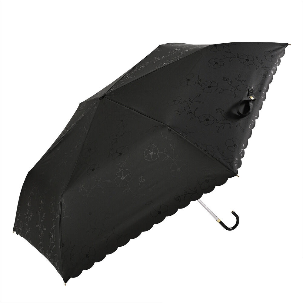 BACKYARD FAMILY「晴雨兼用傘 niftycolors 通販 日傘 ニフティカラーズ 折りたたみ傘 晴雨兼用」|傘|ブラック2