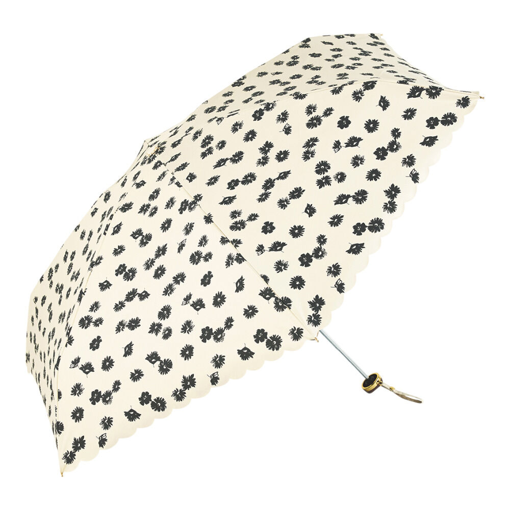 BACKYARD FAMILY「because 折りたたみ傘 晴雨兼用 ビコーズ 通販 日傘 折りたたみ 晴雨兼用傘 折り畳み傘」|傘|ホワイト2