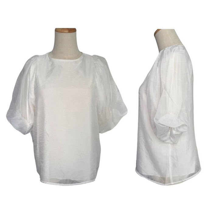 BACKYARD FAMILY「ブラウス オーガンジー レディース 通販 シャツ レディースシャツ レディースブラウス おしゃれ」|シャツ・ブラウス|