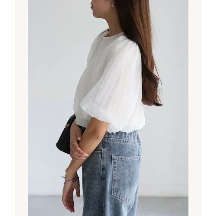 BACKYARD FAMILY「ブラウス オーガンジー レディース 通販 シャツ レディースシャツ レディースブラウス おしゃれ」|シャツ・ブラウス|