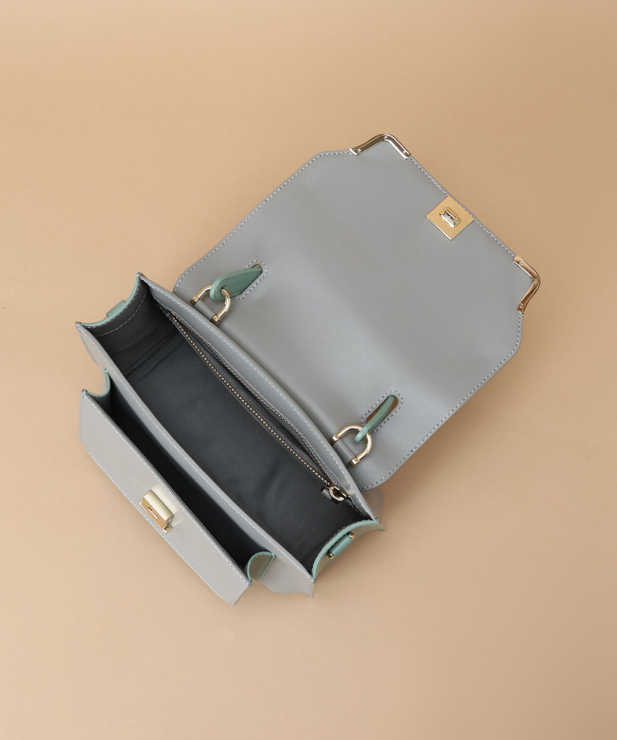 Samantha Thavasa「フラップデザイン ワンハンドルバッグ」|ハンドバッグ|