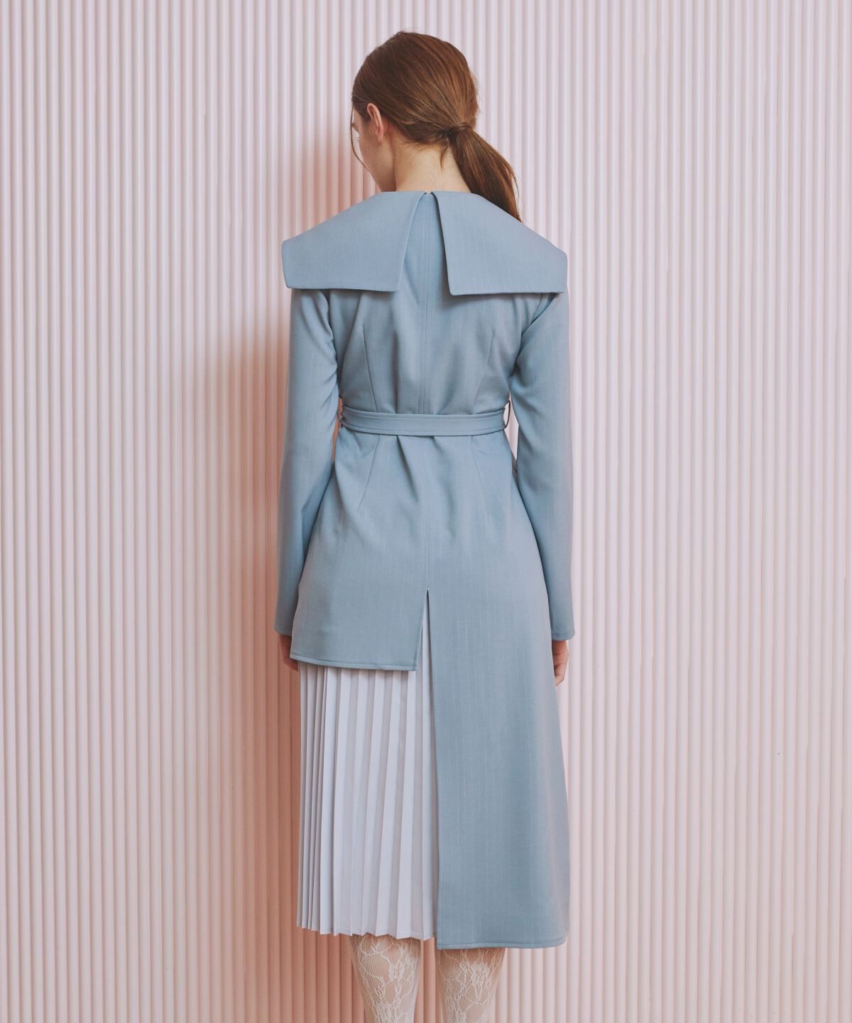 REDYAZEL「アシメデザインセーラープリーツワンピース」|ワンピース|