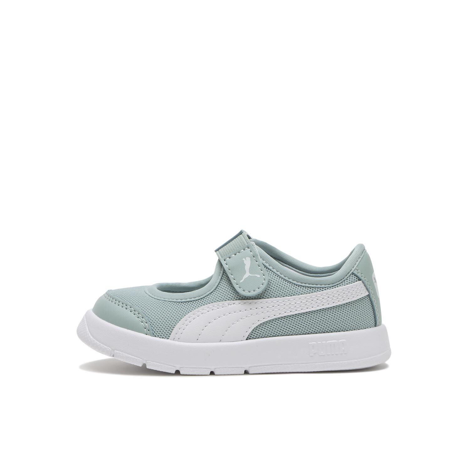 PUMA「【PUMA】12-16 COURTFLEX V3 LINA V INF」|スニーカー|グリーン