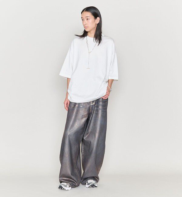 ASTRAET「＜ASTRAET＞コーティング BIG バルーンデニムパンツ UNISEX 」|デニム|