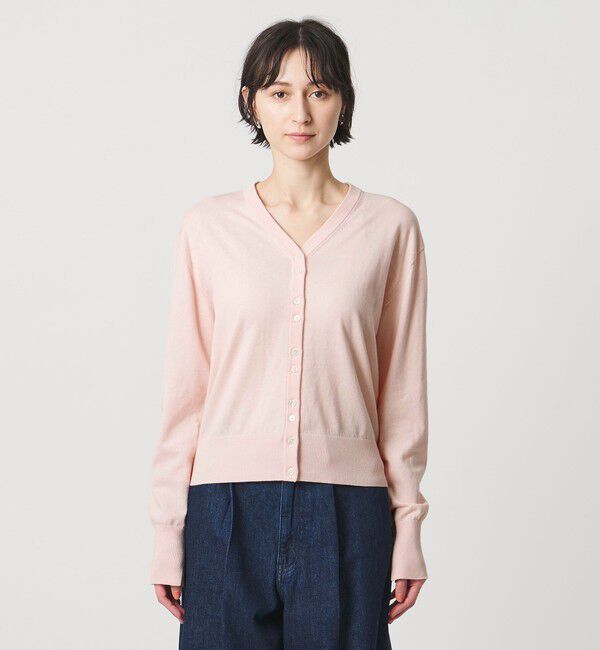 UNITED ARROWS「Vネック カーディガン」|カーディガン|