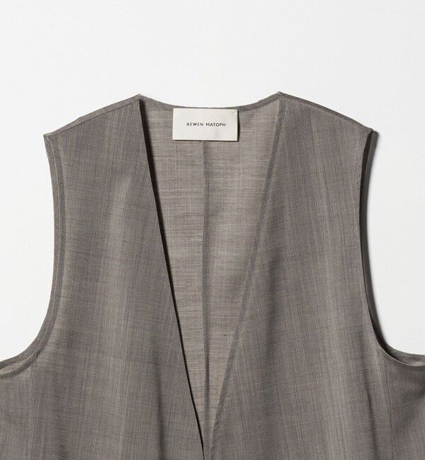 AEWEN MATOPH「＜AEWEN MATOPH＞シアーベスト」|ベスト・ジレ|