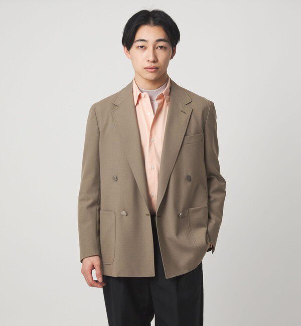 UNITED ARROWS green label relaxing「TW トロピカル ダブルブレスト 4B ブレザー ジャケット」|テーラードジャケット|