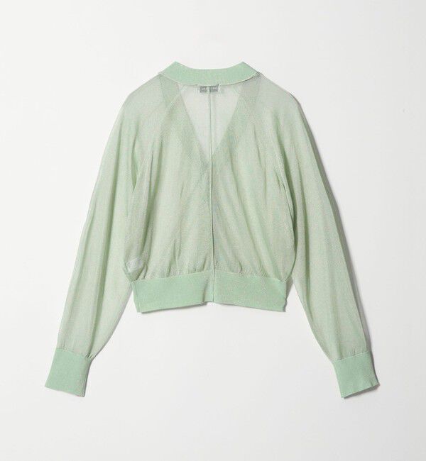 EMMEL REFINES「＜EMMEL REFINES＞EM HW ラメシアー カーディガン」|カーディガン|