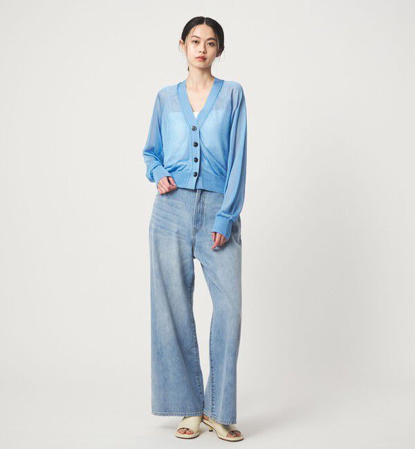 EMMEL REFINES「＜EMMEL REFINES＞EM HW ラメシアー カーディガン」|カーディガン|