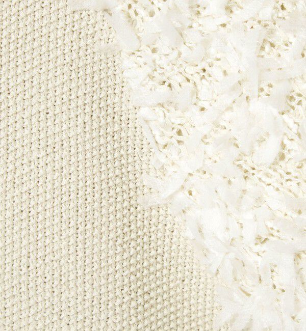 EMMEL REFINES「＜EMMEL REFINES＞EM HW テープヤーン ショートスリーブ ニット」|ニット・セーター|