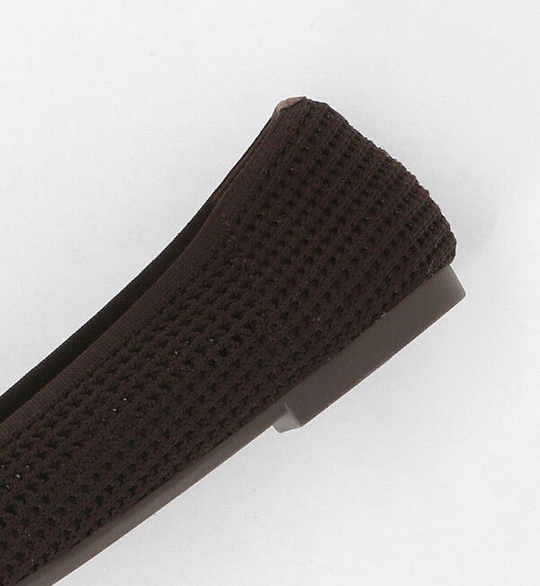 UNITED ARROWS green label relaxing「ウェルネスシアー ポインテッド フラットシューズ / ニットシューズ」|ローファー|