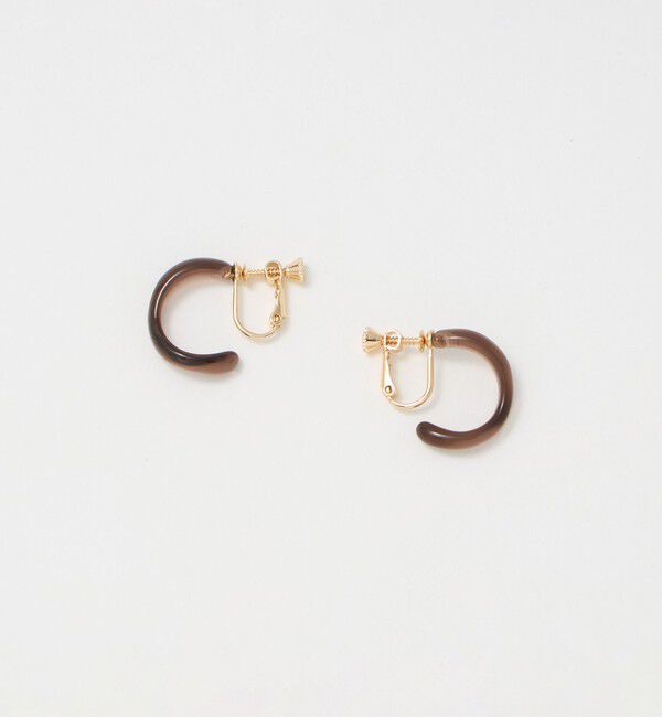 UNITED ARROWS green label relaxing「マーブル イヤリング」|イヤリング|