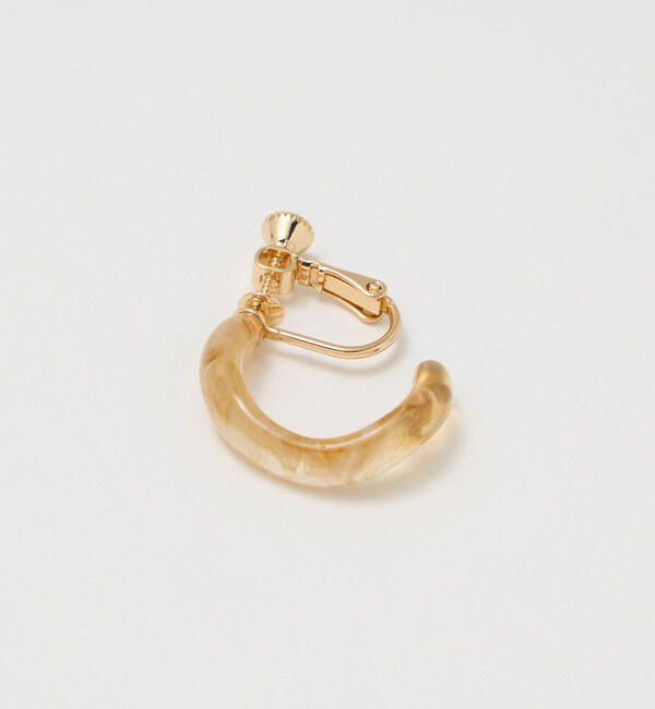 UNITED ARROWS green label relaxing「マーブル イヤリング」|イヤリング|