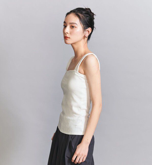 BEAUTY&YOUTH UNITED ARROWS「コットンブレンド ベア タンクトップ」|タンクトップ|