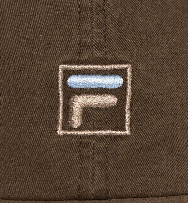 BEAUTY&YOUTH UNITED ARROWS「【別注】＜FILA＞コットン ウォッシュ ロゴ キャップ」|キャップ・キャスケット|