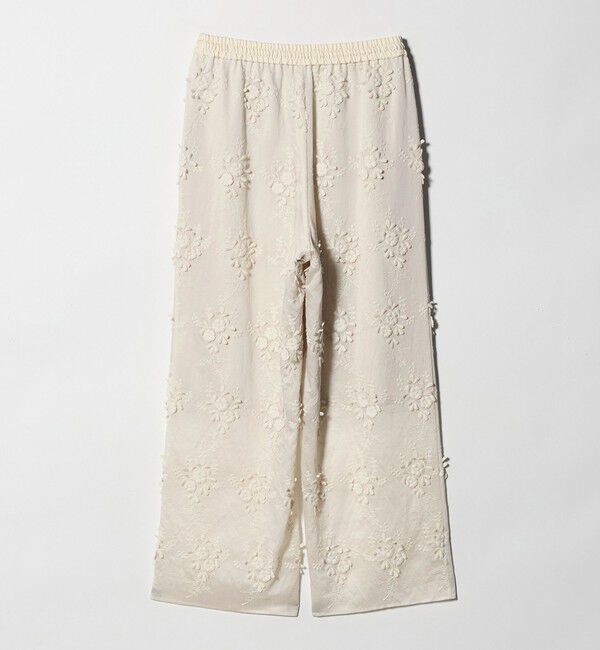 BEAUTY&YOUTH UNITED ARROWS「セルロースナイロン エンブロイダリー イージーパンツ」|その他|