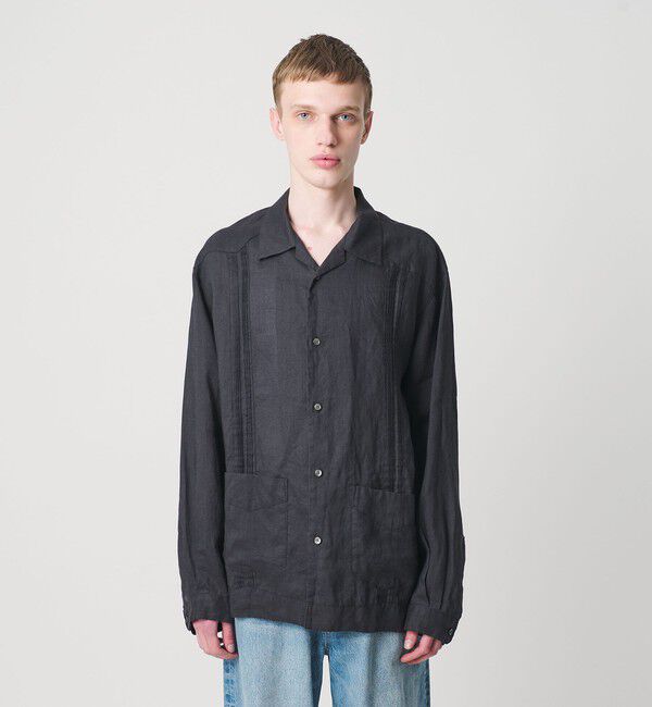 MONKEY TIME「ラミー キャンバス キューバ シャツ」|シャツ・ブラウス|