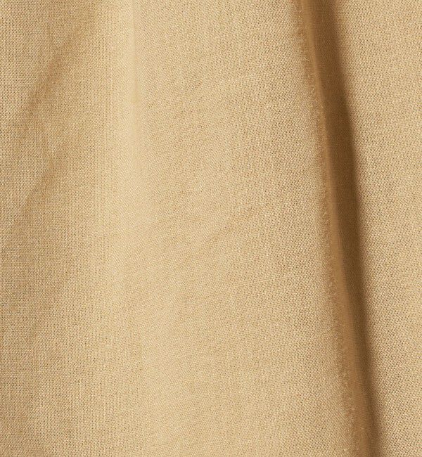 BEAUTY&YOUTH UNITED ARROWS「麻ブレンド フロントリボン ティアード シャツ ウォッシャブル」|シャツ・ブラウス|