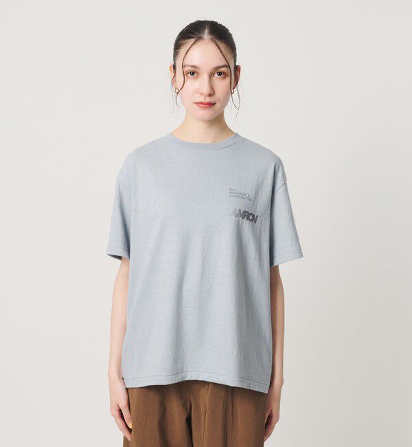 BEAUTY&YOUTH UNITED ARROWS「＜Americana＞ロゴ ショートスリーブ Tシャツ」|Tシャツ・カットソー|