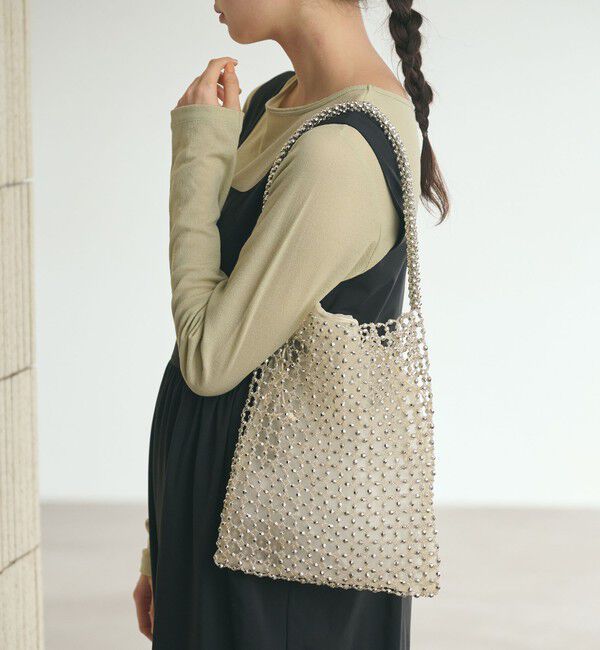 BEAUTY&YOUTH UNITED ARROWS「＜The Bagmati＞グラスビーズ バッグ」|ショルダー・メッセンジャー|GOLD