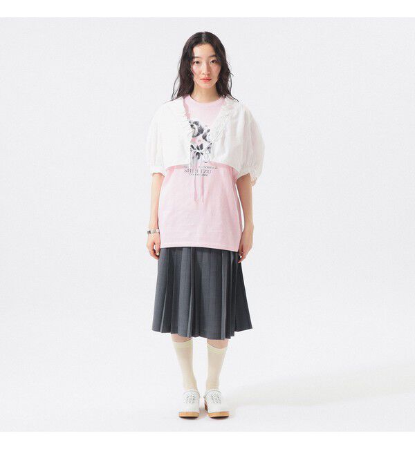 BEAMSBOY「フリル ショート ブラウス」|シャツ・ブラウス|