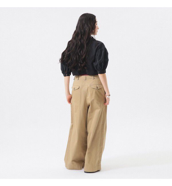 BEAMSBOY「フリル ショート ブラウス」|シャツ・ブラウス|