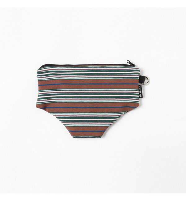 BEAMS「ボーダー ポーチ」|ポーチ|