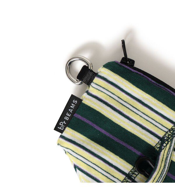 BEAMS「ボーダー ポーチ」|ポーチ|