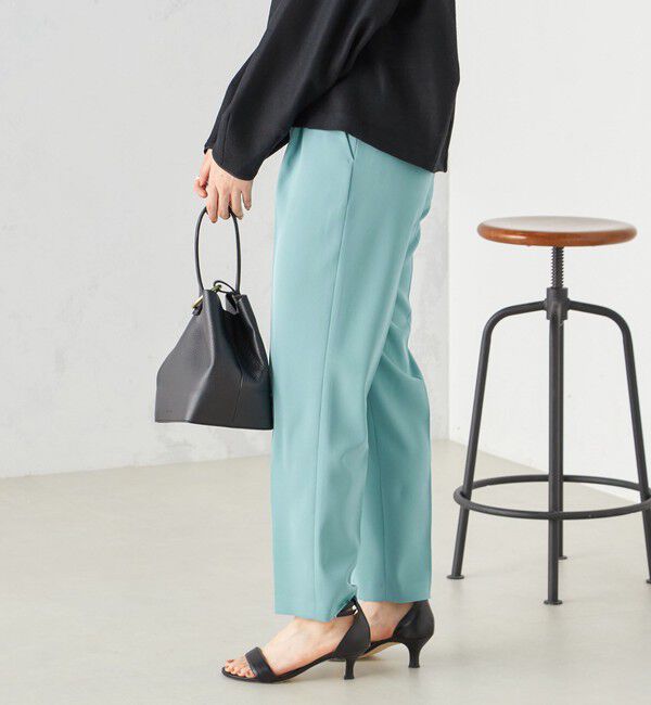 SHIPS for women「〈手洗い可能〉強撚 へビー ツイル テーパード パンツ 24SS ◇」|その他|