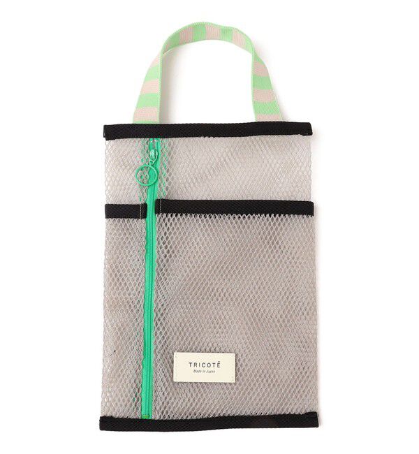 SHIPS for women「TRICOTE:メッシュ ポーチ バッグ」|その他|ライトグレー