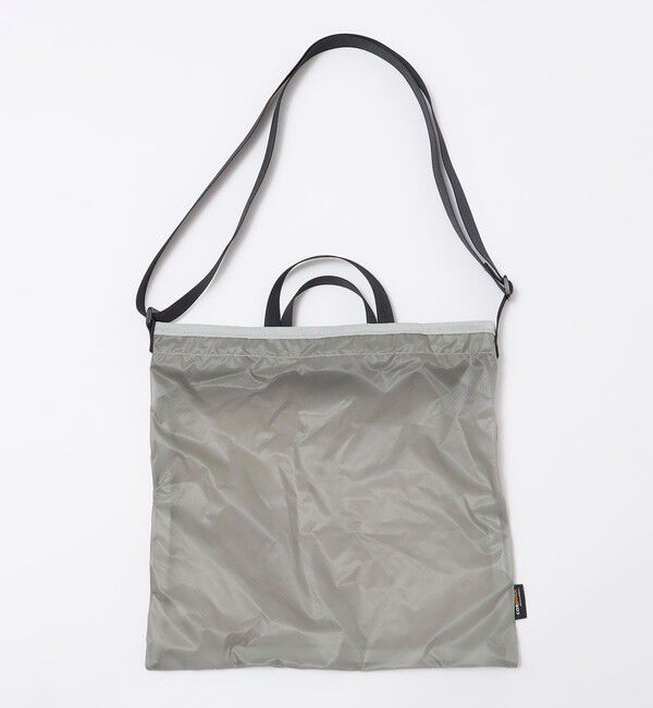 SHIPS「SHIPS: CORDURA(R) リップストップ ショルダー バッグ」|ショルダー・メッセンジャー|ライトグレー