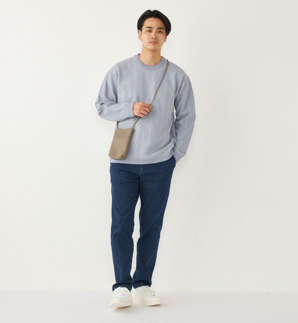 SHIPS Colors 「SHIPS Colors:レザー サコッシュ◇」|ショルダー・メッセンジャー|