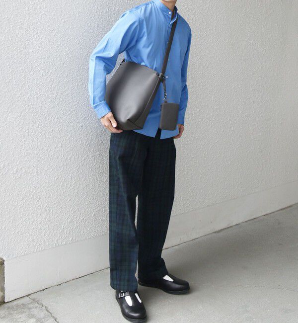 SHIPS any「SHIPS any: スプリット レザー ジップ ショルダーバッグ (カードケース付き) 26SS◆」|ショルダー・メッセンジャー|