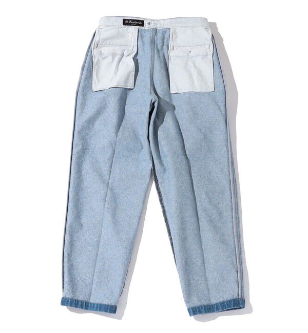 SHIPS「Southwick: Gate Label デニム イージー 1プリーツ パンツ」|デニム|