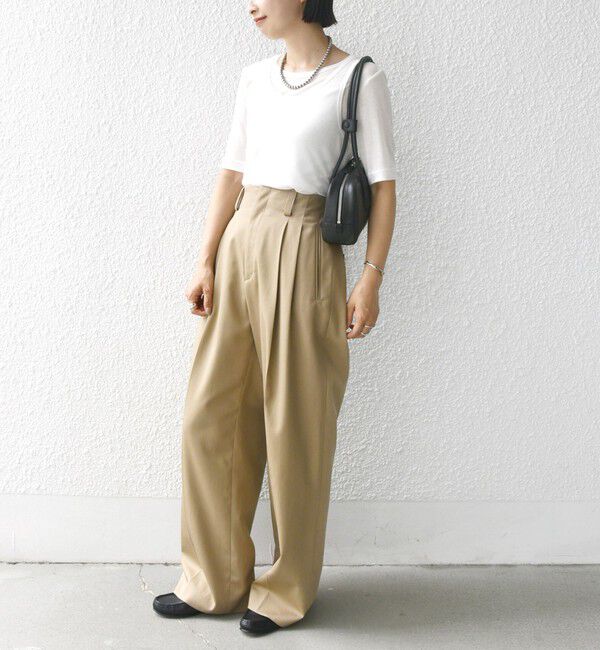 SHIPS for women「シアー フライス レイヤード TEE」|Tシャツ・カットソー|