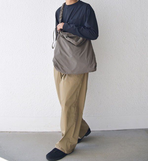 SHIPS any「SHIPS any: 3WAY チェック ギャザー ショルダーバッグ (ユニセックス)◇」|ショルダー・メッセンジャー|