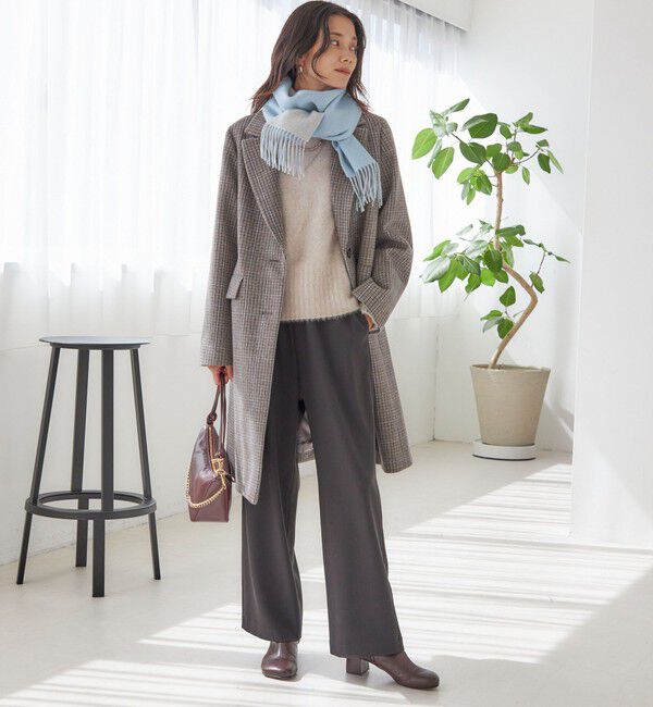 SHIPS for women「カシミヤ リバーシブル マフラー」|マフラー|