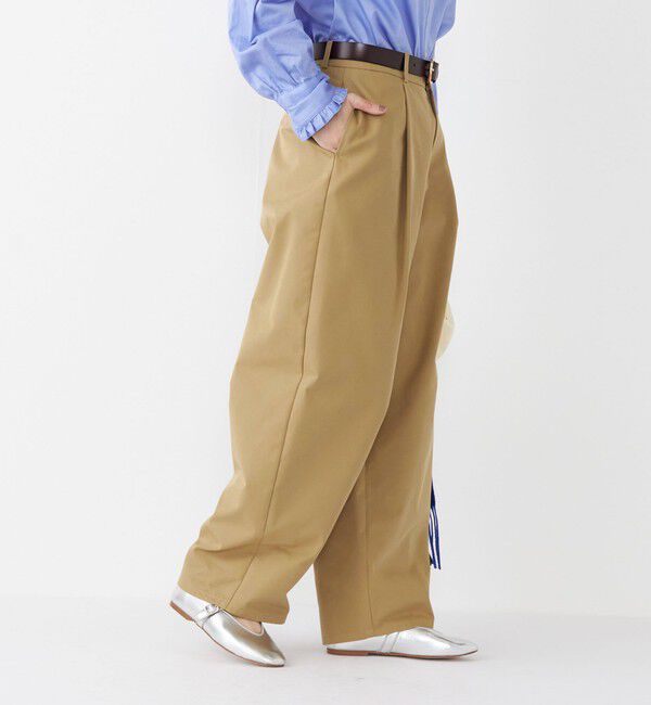 SHIPS Colors 「SHIPS Colors:〈洗濯機可能〉TC チノ カーブ パンツ 2」|チノ|