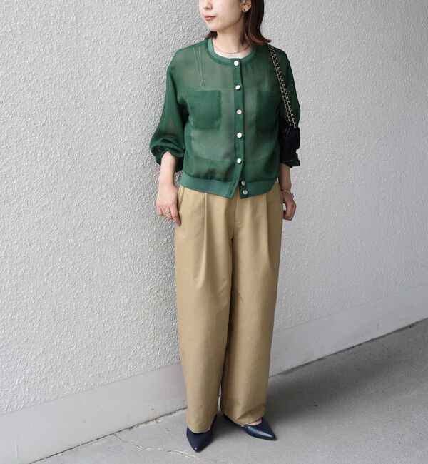 SHIPS Colors 「SHIPS Colors:〈洗濯機可能〉TC チノ カーブ パンツ 2」|チノ|