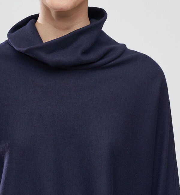 DES PRES「ニットコンビネーション ハイネックプルオーバー」|Tシャツ・カットソー|